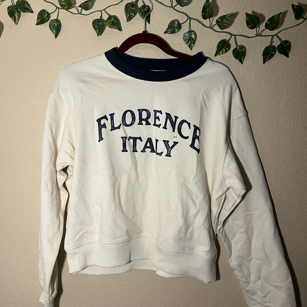 Florence Italy Women's Cream Sweater